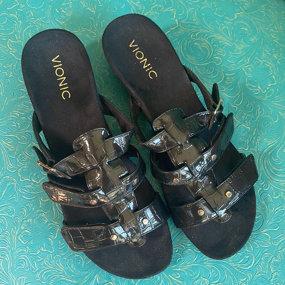 Vionic Black Sandals - image 2
